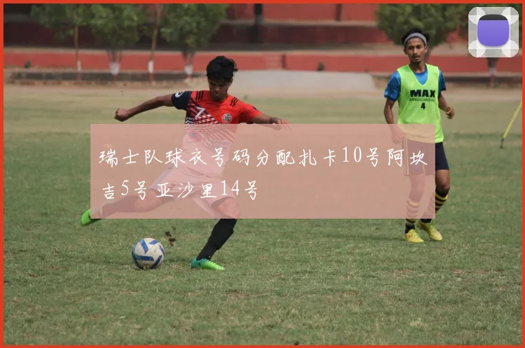 瑞士队球衣号码分配扎卡10号阿坎吉5号亚沙里14号